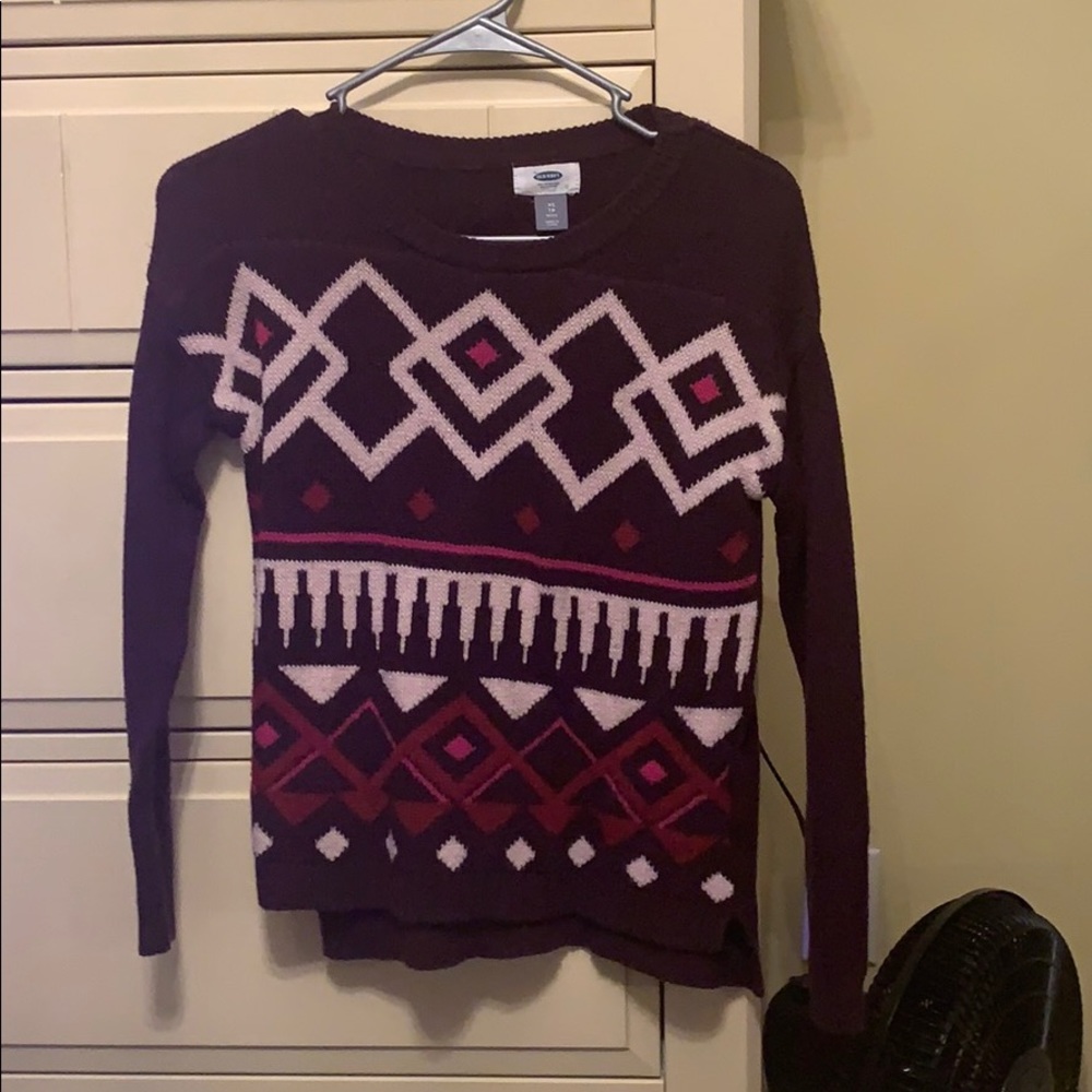Dark purple sweater from old navy